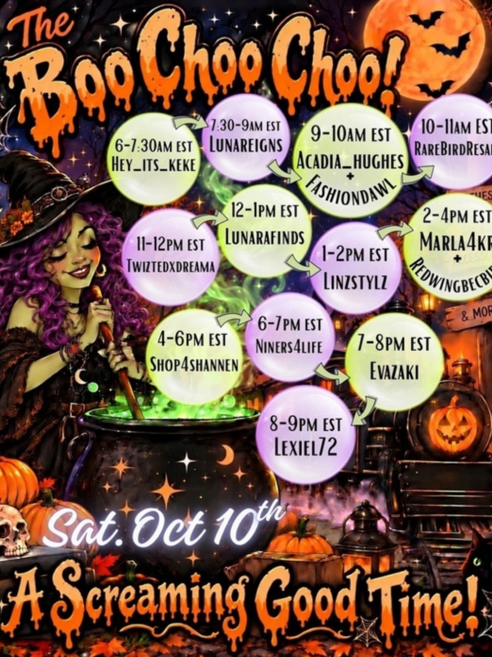 Halloween And Fall Train 🎃 Scary Good Time🎃